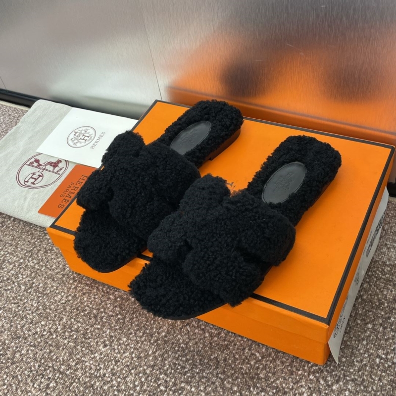 Hermes Slippers